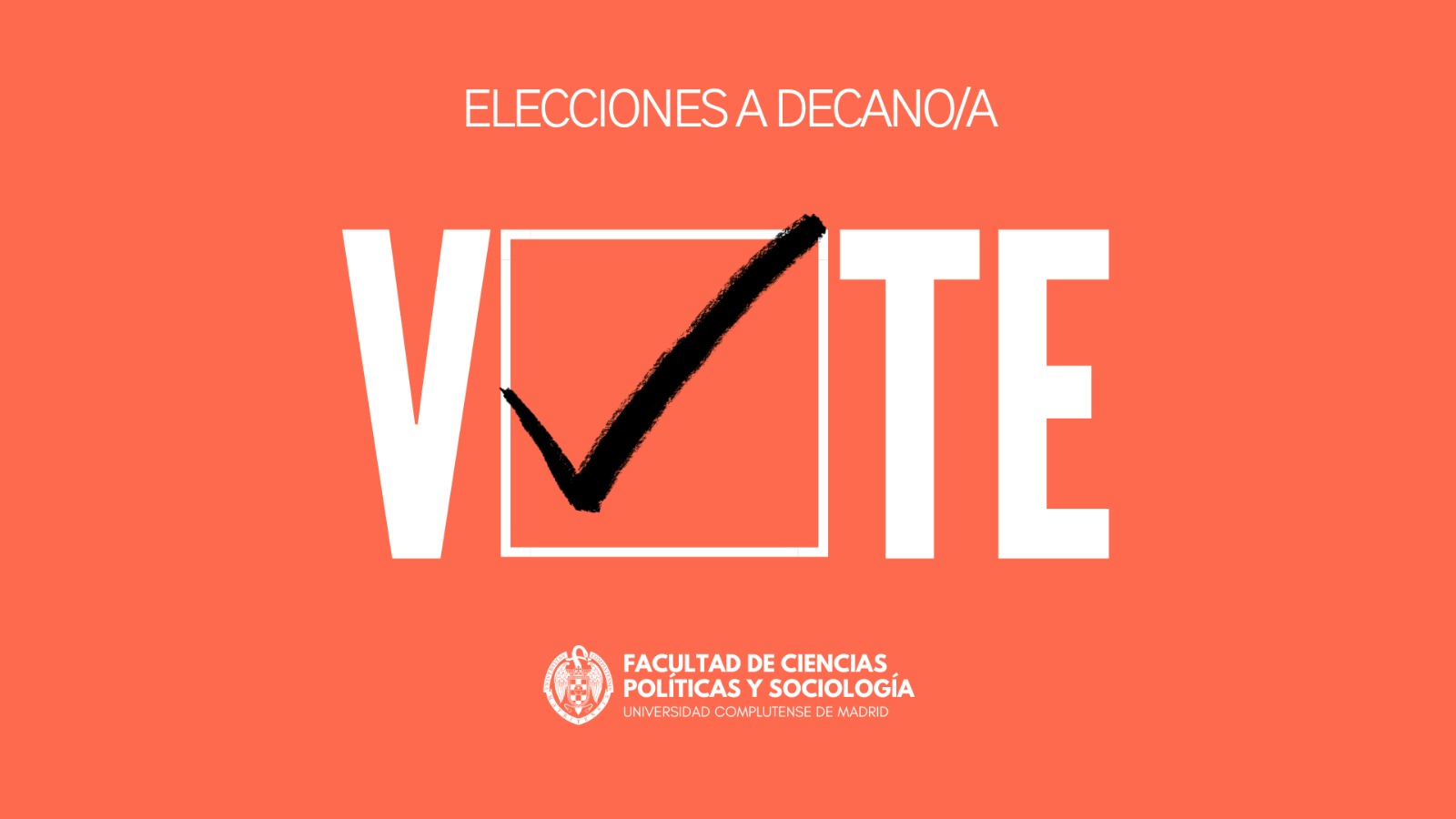 Elecciones a Decano/a 2026